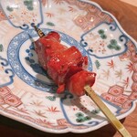 薪鳥新神戸 - 長州どりのレバーです