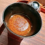 薪鳥新神戸 - 鶏出汁の赤出汁