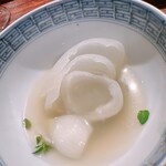 薪鳥新神戸 - 新玉ネギを剥いちゃったヾ(≧▽≦)ﾉ