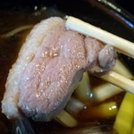 そば処砂場 - 鴨せいろ(1,350円)～鴨肉(大)