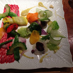 いとう - 前菜:彩り豊かな野菜