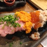 三鷹漁港 大介丸 - こぼれちゃいます。笑