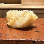 天ぷら 桜人 - 【 甘鯛の松かさ揚げ 】