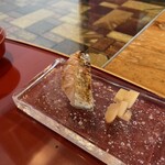 いわ志 - 魚卵系がダメな相方さん用の太刀魚の炙りは炙り好きで大喜び