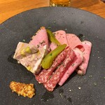 Bistro ROSY - シャルキュトリ盛り合わせ。1600円