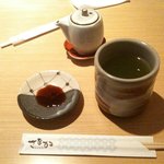 江戸前寿司 青山さなか - お茶