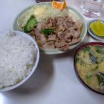 万福 - 生姜焼き定食