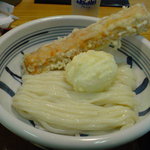 手造りうどん 楽々 - ちく玉天生醤油　７８０円