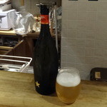 1杯目ビール（メニューAのデギュスタシオン）