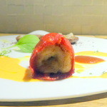 アルドアック - 前菜2（メニューA）赤ピーマンの詰め物