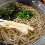 Kurobishi - かけ蕎麦（五目ご飯とセットで1000円）2014年7月