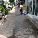 カレー専門店 ビィヤント - ビィヤントのオープン準備中のおばちゃん！（14.07）