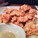 和旬菜と地酒　よし都みやこの　離れ - 鶏の唐揚げ