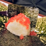 和旬菜と地酒　よし都みやこの　離れ - いくらのおにぎり