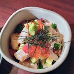 和旬菜と地酒　よし都みやこの　離れ - ばら寿司