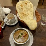 ナマステキッチン ミウィ橋本店 - フィッシュカレー(ナン付き)