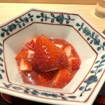 たけだ - 【 いちごのブラマンジェ 】