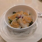 中国料理 一楽 - 平貝のサラダ仕立て