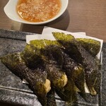 本格炭火焼鳥と旨い肴 きてや - 必ず注文する長芋の磯辺揚げ