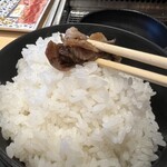 焼肉食堂まんぷく - 大盛ご飯2杯目