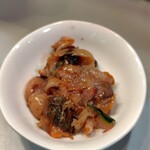 立喰 さくら寿司 - 赤貝の肝(梅肉添)