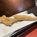 天ぷら あらたみかわ - アナゴ