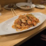 カジュアルフレンチBar 7FUKU - タコとツナのパスタ