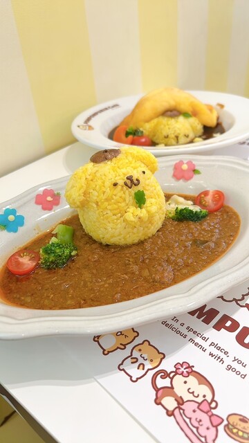 閉店】ポムポムプリンカフェ×あっとほぉーむカフェ - 明治神宮前