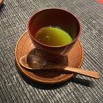 天ぷら あらたみかわ - 抹茶プリン