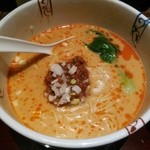 中華料理 ハマムラ - 担々麺と半炒飯のランチセット（税別930円）