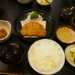 とんかつあさくら - 選り抜き　特上ロースとんかつ定食