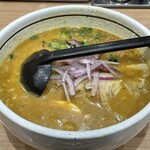 北海道らーめん奥原流 久楽 - カレーラーメン