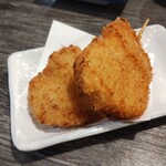 串焼亭ねぎ - 串揚げ 玉ねぎ 150円×２