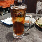 串焼亭ねぎ - ウーロンハイ 190円