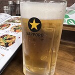 食客園 - 生ビール大ジョッキ1000円