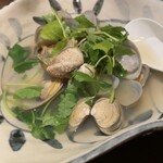 居酒屋 がじゅ丸 - 浅利の酒蒸し