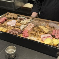 串揚げPyon - 本日の食材