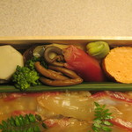 紫野和久傳 - ”櫻ちらし”おかず(H26.04)