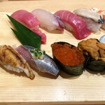 磯寿司 - イワシ、穴子も良かった。