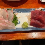 Ishokuya Miyasaka - 鮪、鯛の刺身