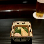 二条有恒 - 先付け