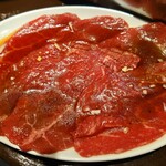 高円寺 焼肉ここち - ロース　1400円（アラカルト)