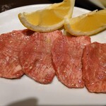 高円寺 焼肉ここち - タン塩（おすすめコース)