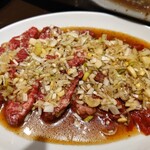 高円寺 焼肉ここち - ハラミ　1400円（アラカルト)