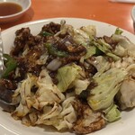 中華料理 香州 - 豚肉とキャベツの甘味噌炒め