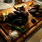 BLACK TERRACE - USプライムステーキ　ハラミのグリル