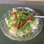Yuro Ajia Kafe - ランチ　セットのサラダ