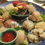 漁菜克献 - お造り盛り合わせ(何種盛り？？)