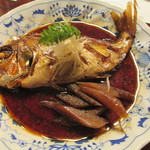 漁菜克献 - 鯛の煮つけ