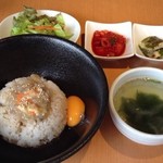 焼肉・韓国料理 KollaBo 渋谷店 - カニみそビビンバ定食 1,780円